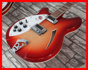 Rickenbacker 360 Fireglo LH 2015 | Lefty linkshänder | + original Case | WIE NEU