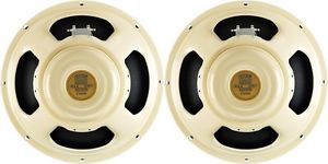 Celestion Cream 12" 90-Watt Alnico Guitar Speaker 16 Oh... (2-pack) Value Bundle