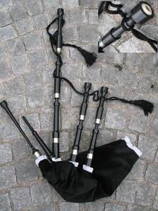 Highland Bagpipe Delrin Set passt zu afrikanisch Blackwood