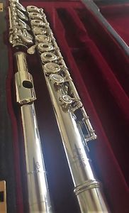 Edward Almeida #459 Solid Silver Flute for sale - Rare and beautiful example