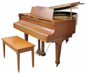 KAWAI KG-2 GRAND PIANO With Yamaha Style Bench   FREE IN HOME SHIPPING & SET UP!