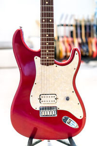 2001 Fender Custom Shop Subsonic Baritone in Candy Apple Red Tom Delonge like