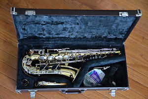 YAMAHA YAS-23 ALTO SAXOPHONE - NEW PADS, GREAT PLAYER, PERFECTLY CLEAN.