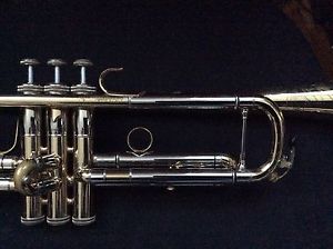 A+PLAYER EARLY SHIRES Bb TRUMPET LACQUER NICKEL EXCELLENT PLAYER SHIPS FREE USA