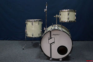 Slingerland 60er Vintage Shellset in "White Marine"