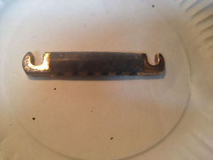 Vintage 50s Gibson Stop tailpiece, Gold, Lightweight