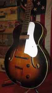 Circa 1957 Harmony H-51 Roy Smeck Hollowbody Electric Guitar Original Gibson P13