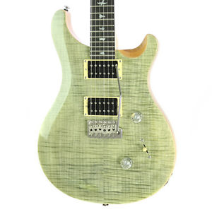 Brand New 2017 PRS Paul Reed Smith SE Custom 24 Trampas Green Electric Guitar