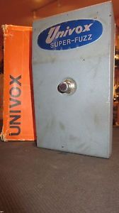Vintage 1960's Univox Super Fuzz Pedal Grey Original Version w/ Box Super Clean!