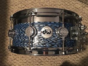 DW COLLECTORS TOP EDGE 6x14 $$ SNARE DRUM !