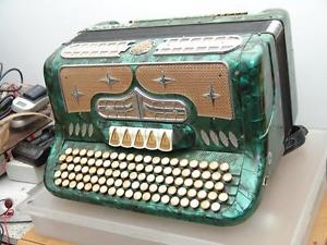 Accordiola Trovatore Knopfakkordeon mit Midi Anschluss + Koffer / B-griff