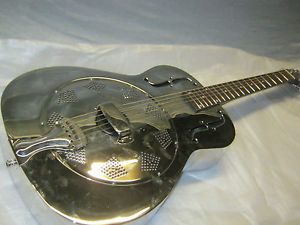 METAL RESONATOR STEEL STRING - ROUND NECK
