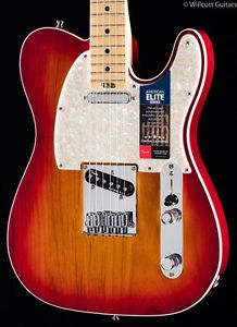 Fender American Elite Telecaster Aged Cherry Burst Maple (207)