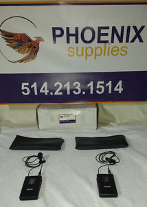 Lot of 2 KIT Shure SLX4 SLX1 UHF Microphone System Receiver Only L4