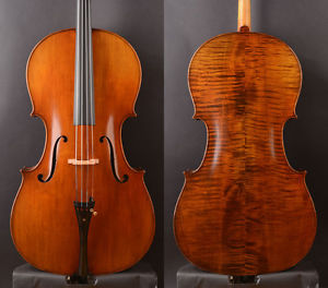 Special Offer! Modern Stradivari Copy Cello Fine Tone, German Oil varnish