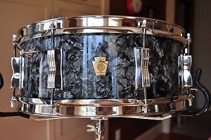 Ludwig Black Diamond Pearl Jazz Festival Snare #55831 NICKEL COLLECTOR +