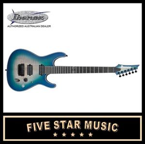 IBANEZ IRON LABEL SIX6FDFM BLUE CORAL BURST ELECTRIC GUITAR 6 STRING -NEW