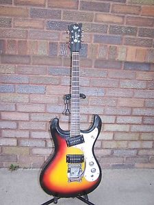 Early 1966 Vintage MOSRITE Ventures Electric Guitar, Original Case, Great Player