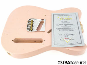 Fender Custom Shop Postmodern Relic Telecaster BODY+ HARDWARE Tele Shell Pink