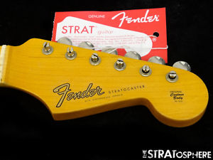 Fender Custom Shop Postmodern Relic Stratocaster NECK+ TUNERS Strat Maple "C"