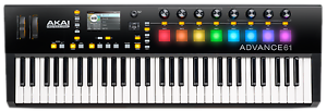 Akai Advance  61-Key USB MIDI Keyboard Controller , PADS ,new  //ARMENS