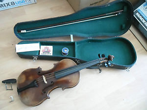 VIOLINO PRIMI 900 1910-1920 ARTIGIANALE PUGLIESE CON CUSTODIA,RARISSIMO