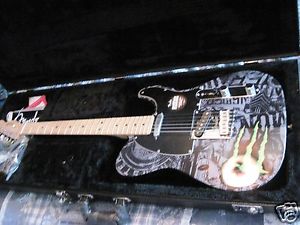 Fender Limited USA Monster Telecaster in case with all the stuff Excellent