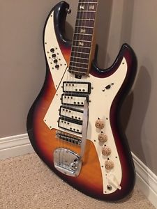 Vintage 1968-1970 Norma EG421-4 electric guitar Teisco made in Japan
