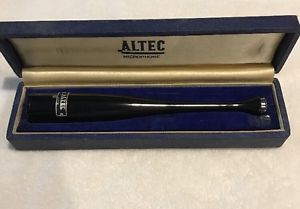 VINTAGE ALTEC LANSING MICROPHONE 150-A BASE W/ 21 MIC COKE BOTTLE AUDIO MUSIC