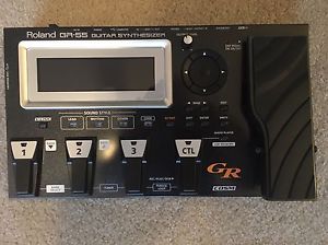 Roland GR-55 Guitar Synthesizer Effects Pedal With GK-3 Pickup slightly used