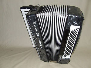 Weltmeister Akkordeon Achat 80 mit Koffer NEU