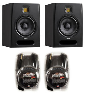 ADAM AUDIO F-7 aktiv (Paar) 100Watt/7Zoll BUNDLE