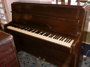 *** CAN DELIVER *** KNIGHT K10 modern overstrung mohogany £599***CAN DELIVER ***