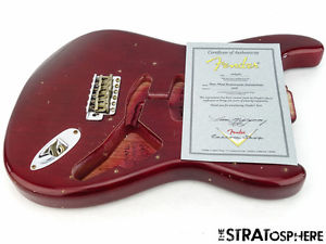Fender Custom Shop Postmodern Relic Stratocaster BODY+ HARDWARE  Strat Cherry