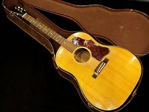 Gibson J-50 NAT w/hard case Free shipping Guiter Bass From JAPAN #X1598