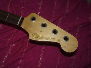 Fender Custom Shop 1960s' RELIC JAZZ BASS neck Vintage Nitro 2004