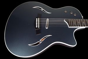 2006 TAYLOR T5-C CUSTOM THINLINE ~ GUN METAL BLUE w EBONY FRETBOARD