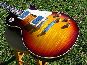 Gibson Custom Standard Historic 1959 Les Paul Ri - Gloss, Faded Tobacco Burst
