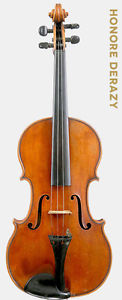 Master violin by Honore Derazey - J.B. Vuillaume pupil - Certificate included