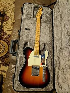 NEW Fender American Elite Telecaster 2016  2 Color Sunburst in Hard Case