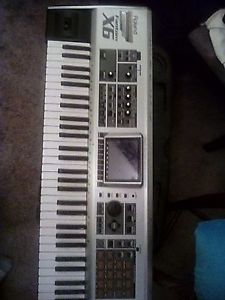 Roland Fantom-X6 61-Key Synthesizer Sampling Workstation w/stand and case