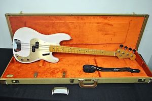 Fender American Vintage 57-58 Reissue Precision Bass AVRI White Blonde USA