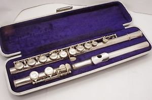 flute MUROMATSU (model 102 with solid silver head Japan)