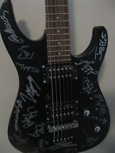 TSO AUTOGRAPHED M10 LTD GUITAR