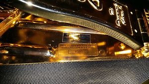 DW 5000 24K Gold Platted Bass Drum Pedal.Extremely rare! Collector's item!