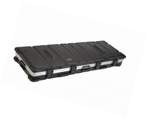 SKB ATA 88-Note Slim Line Keyboard Case with Wheels, TSA Locking, Trigger Latch