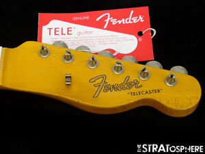Fender Custom Shop Postmodern Relic Telecaster NECK + TUNERS Tele Maple Modern C