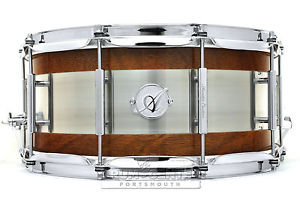 Acoutin Ply Mahogany/Brushed Stainless Steel Snare Drum 14x6.5 - ACPMHBS1465