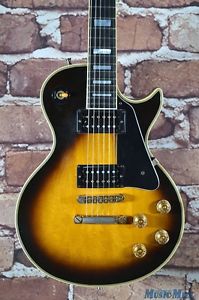 1981 Gibson Les Paul Custom Electric Guitar Tobacco Sunburst Tim Shaw w/OHSC