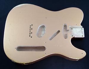 2012 Fender Telecaster Body Custom Shop Relic 52 RI 1952 Reissue Copper American